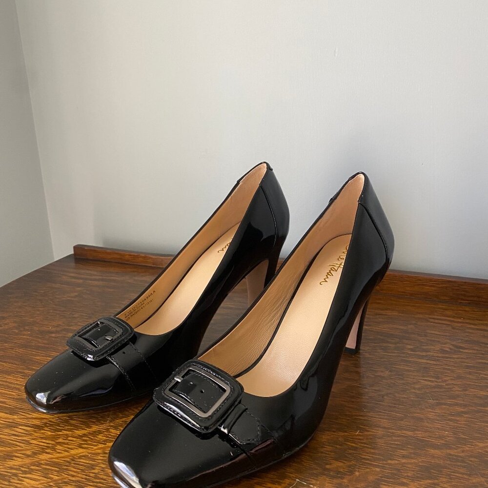 Cole Haan Air Rachel Pumps Black Patent Leather Size 9.5